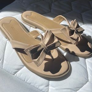 Tan sandals